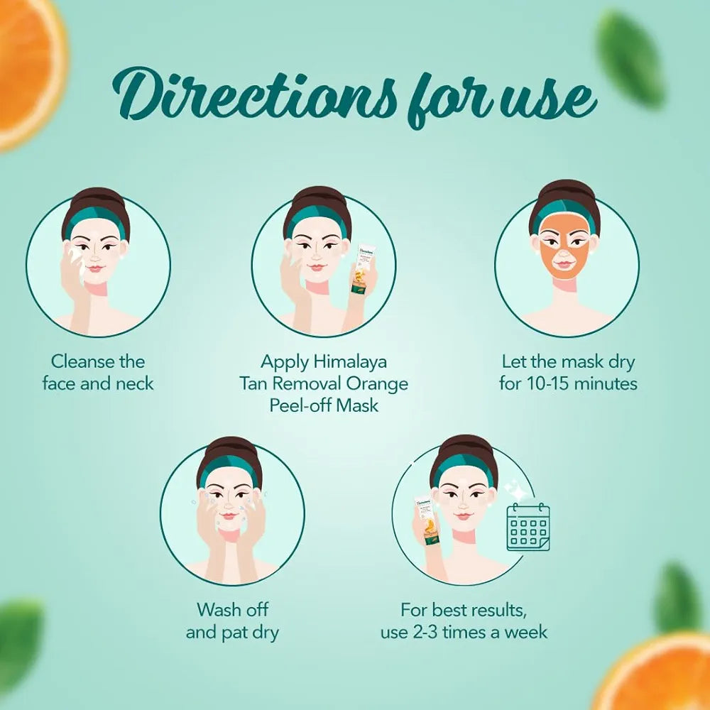 HMB ORANGE PEEL OF MASK HMB ORANGE PEEL OF MASK